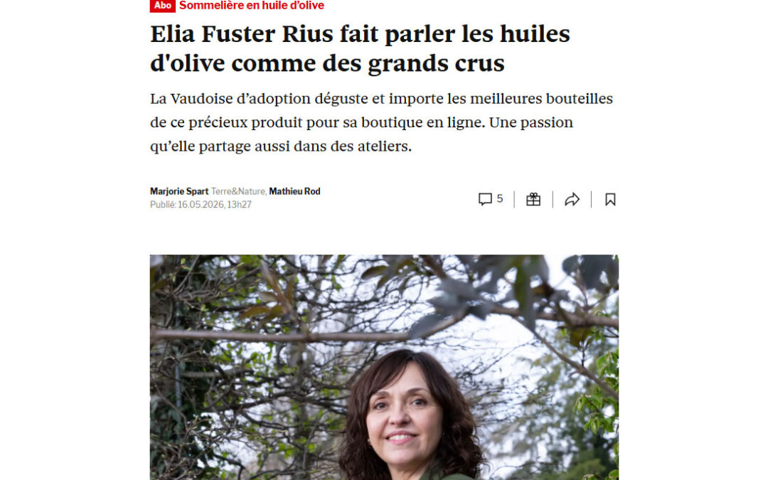 Elia Fuster Rius fait parler les huiles d&rsquo;olive comme des grands crus