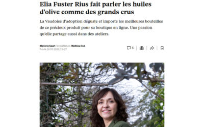 Elia Fuster Rius lässt Olivenöle wie edle Weine sprechen